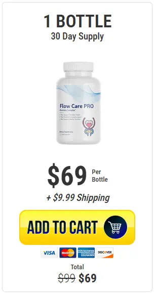 Flow Care PRO 30-day supply for prostate health support