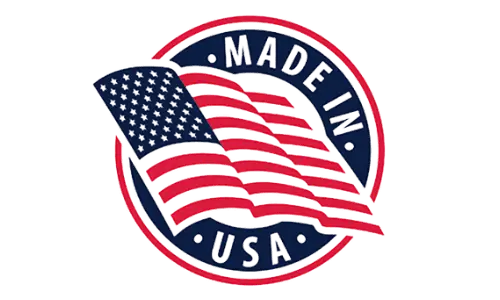 Flow Care PRO logo with 'Made in the U.S.A' and a premium quality seal for Prostate health.